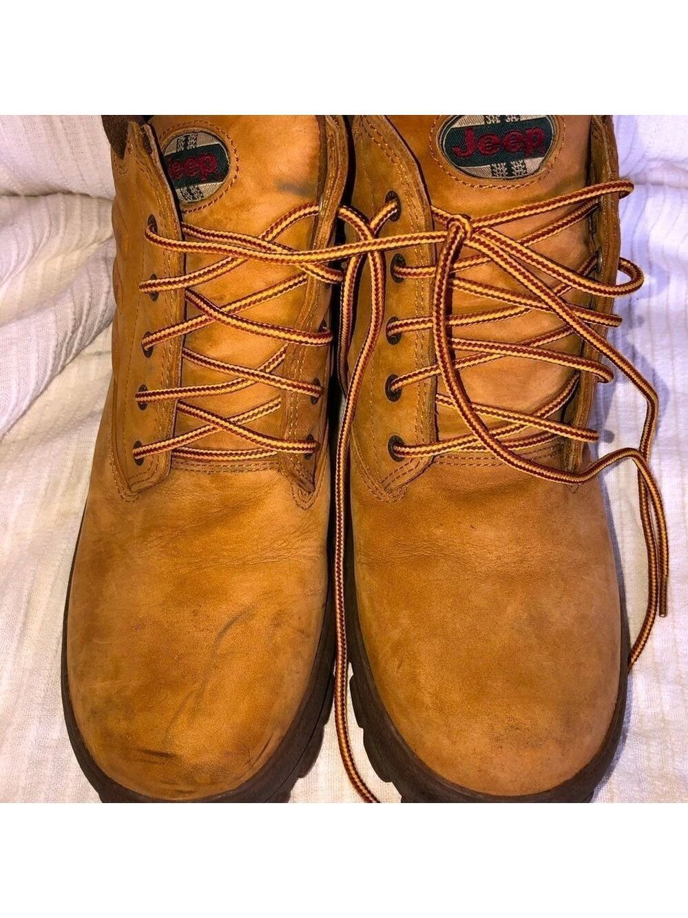 EUC Men’s Size 10W Jeep Leather Work/Hiking Boots